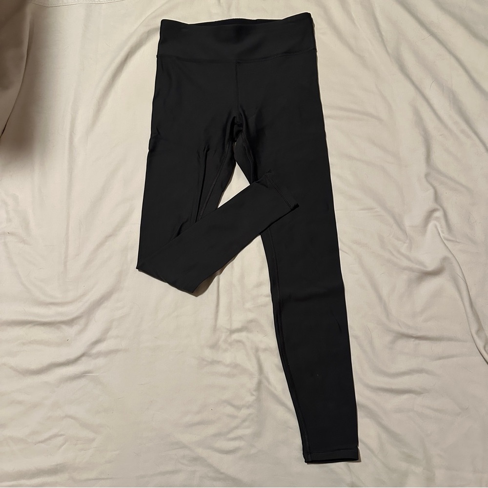 lululemon athletica Grey Fleece Lined High-Waist Leggings
